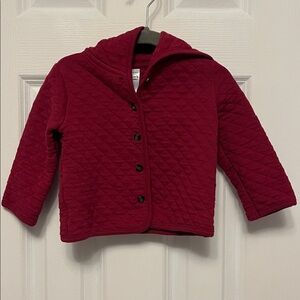 Quilted Button-Up Jacket